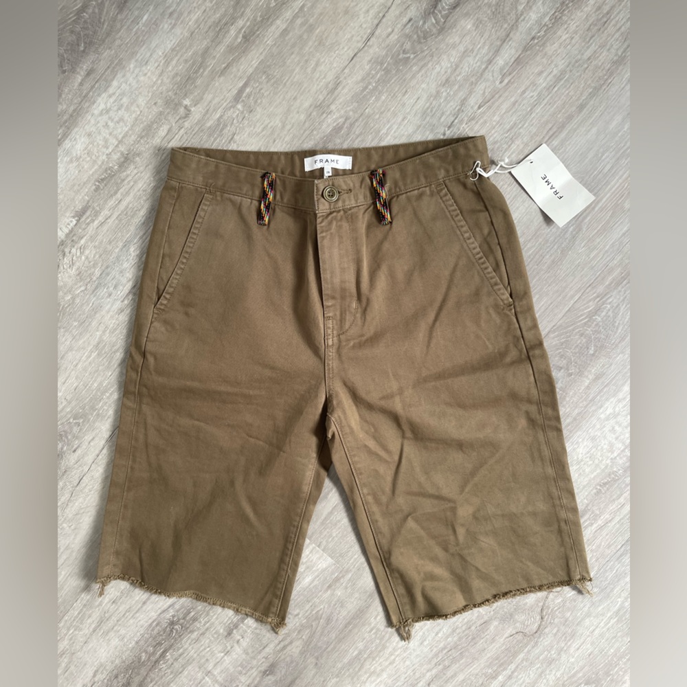 Frame Denim Tan Shorts